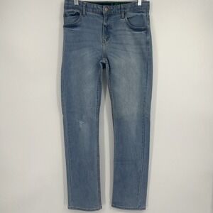 Levi Strauss 511 Slim Fit Jeans Light Wash Distressed Size 29x31